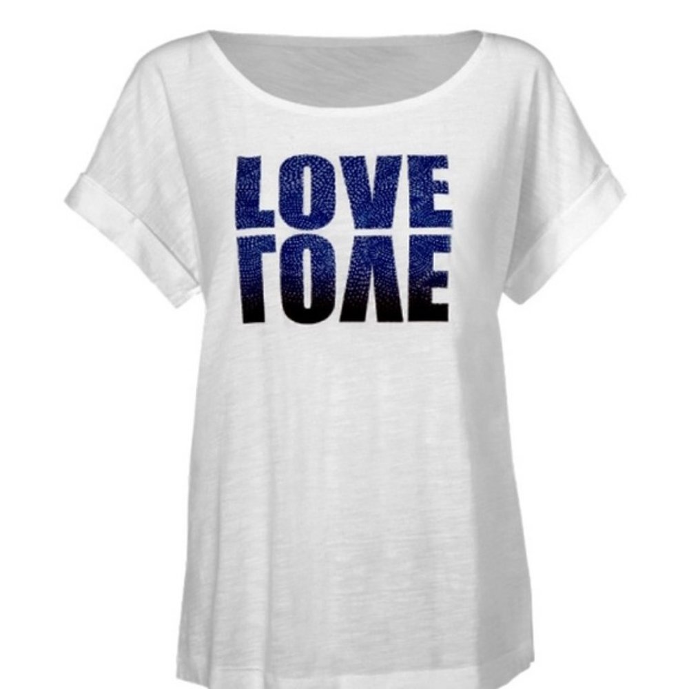 Cabi LOVE ❤️ Tee Shirt Large